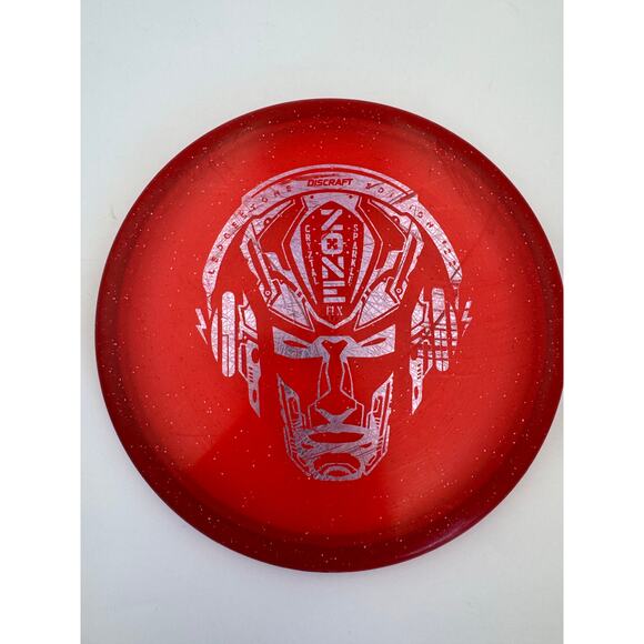 Discraft Disc Golf Zone Robot Stamp Plastic Putter Disc Red - Picture 1 of 2